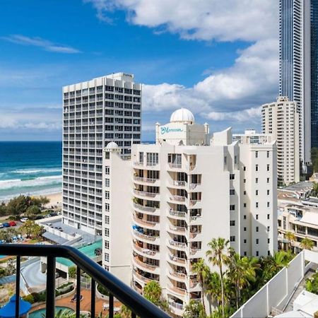 Luxury Apartment & Ocean View In Surfers Paradise Guldkusten Exteriör bild