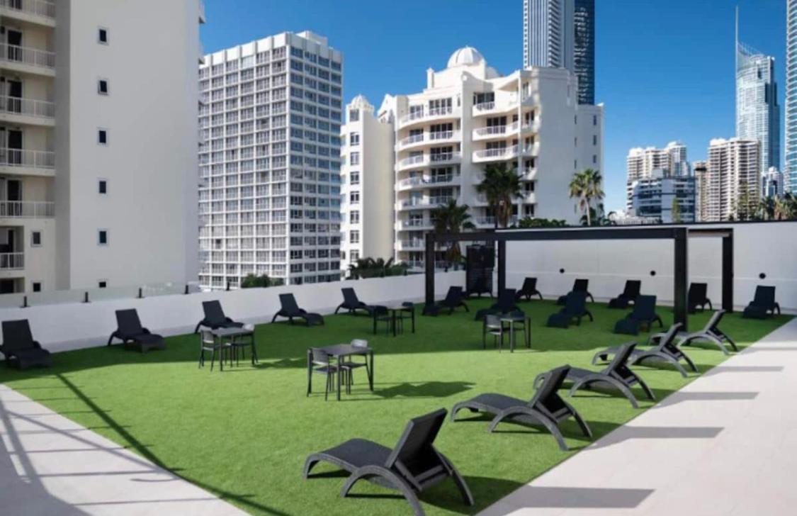 Luxury Apartment & Ocean View In Surfers Paradise Guldkusten Exteriör bild