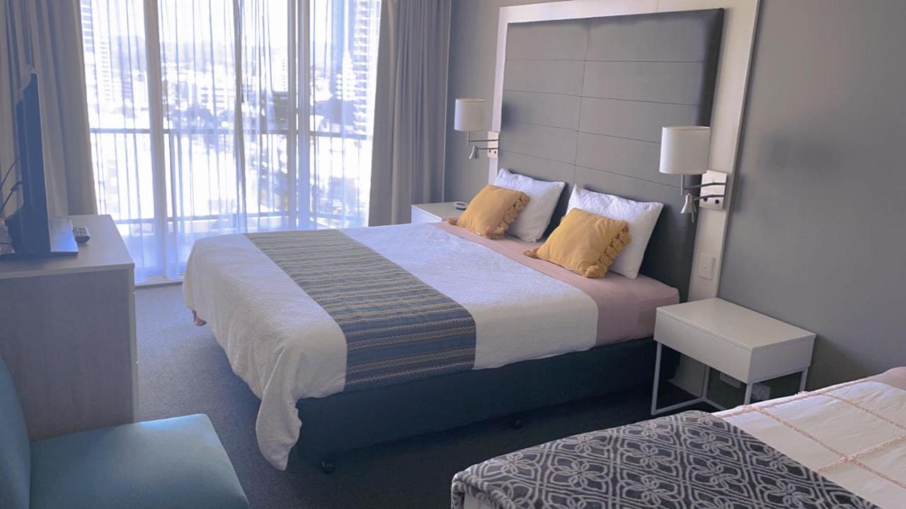 Luxury Apartment & Ocean View In Surfers Paradise Guldkusten Exteriör bild